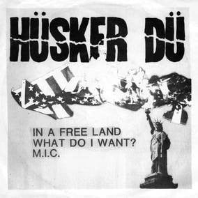 HUSKER DU-IN A FREE LAND 7" *NEW*