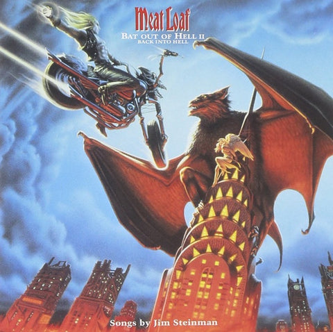 MEAT LOAF-BAT OUT OF HELL II: BACK INTO HELL CD *NEW*