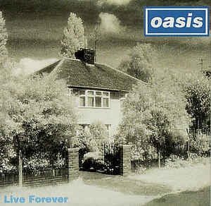 OASIS-LIVE FOREVER CD SINGLE VG