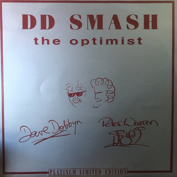 DD SMASH-THE OPTIMIST PLATINUM LIMITED EDITION LP VG+ COVER VG++