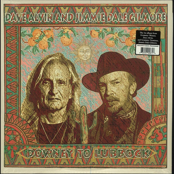 ALVIN DAVE & JIMMIE DALE GILMORE-DOWNEY TO LUBBOCK 2LP *NEW* WAS $49.99 NOW...