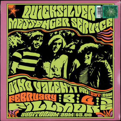 QUICKSILVER MESSENGER SERVICE-FILLMORE FEB 4TH 1697 2LP *NEW*