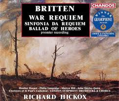 BRITTEN-WAR REQUIEM SINFONIA DA REQUIEM 2CD VG