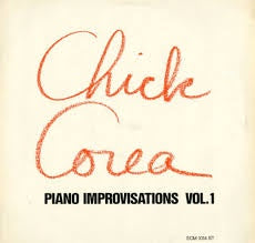 COREA CHICK-PIANO IMPROVISATIONS VOL.1 LP NM COVER VG+”