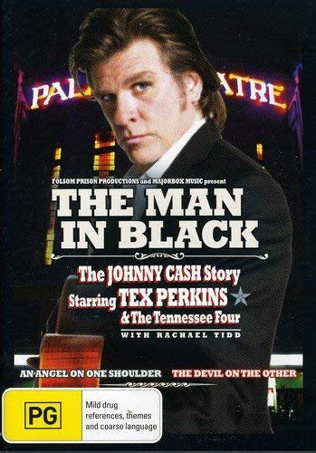 MAN IN BLACK-THE JOHNNY CASH STORY DVD VG