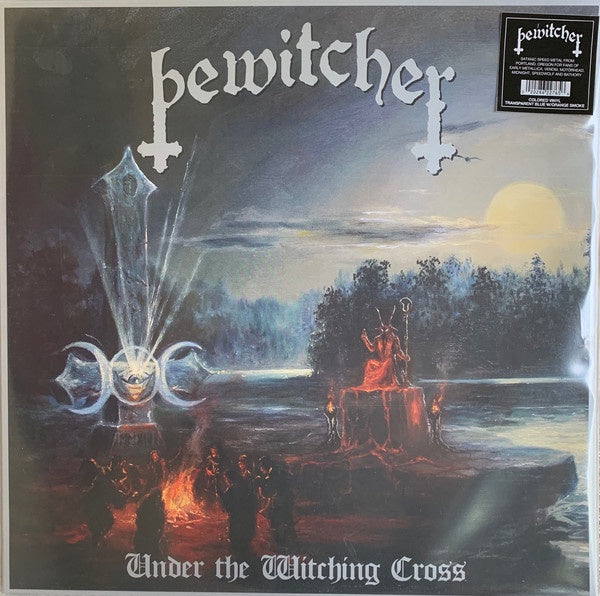 BEWITCHER-UNDER THE WITCHING CROSS BLUE WITH ORANGE SMOKE VINYL LP *NEW* was $41.99 now...