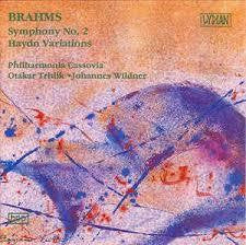 BRAHMS - SYMPHONY NO 2 HAYDN VARIATIONS CD VG