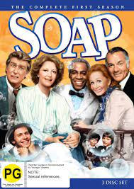 SOAP-THE COMPLETE FIRST SEASON 3DVD VG