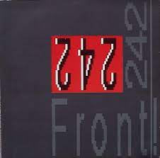 FRONT 242-FRONT BY FRONT LP VG+ COVER VG+