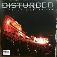 DISTURBED-LIVE AT RED ROCKS CD VG