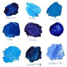 BARNETT COURTNEY-THINGS TAKE TIME, TAKE TIME BLUE VINYL LP *NEW*