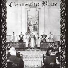 CLANDESTINE BLAZE-DELIVERERS OF FAITH LP VG+ COVER VG+ WAS $39.99 NOW...