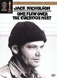 ONE FLEW OVER THE CUCKOO'S NEST DVD VG
