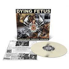 DYING FETUS-PURIFICATION THROUGH VIOLENCE WHITE VINYL LP *NEW*