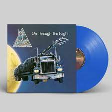 DEF LEPPARD-ON THROUGH THE NIGHT BLUE VINYL LP *NEW*