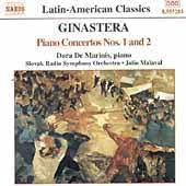 GINASTERA-PIANO CONCERTOS 1 & 2 CD NM