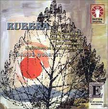 RUBBRA-STRING QUARTETS 2&4 CD VG