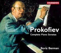 PROKOFIEV-COMPLETE PIANO SONATAS BORIS BERMAN 3CD NM