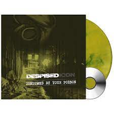DESPISED ICON-CONSUMED BY YOUR POISON YELLOW/ BLUE MARBLED VINYL LP+CD *NEW*