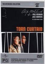 TORN CURTAIN-DVD NM