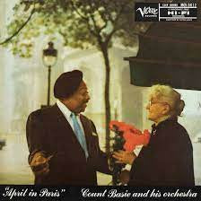 BASIE COUNT-APRIL IN PARIS LP NM COVER NM