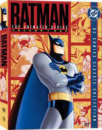 BATMAN THE ANIMATED SERIES-VOLUME ONE 4 DVD VG