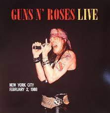 GUNS N' ROSES-LIVE IN NEW YORK CITY 1988 RED VINYL LP *NEW*
