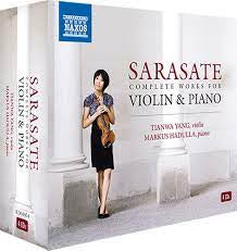 SARASATE-COMPLETE WORKS FOR VIOLIN & PIANO 4CD *NEW*