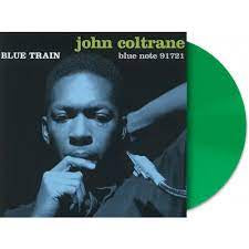 COLTRANE JOHN-BLUE TRAIN GREEN VINYL VG+ COVER EX