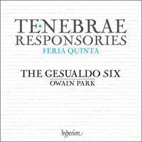 GESAULDO TENEBRAE RESPONSORIES FOR MAUNDY THURSDAY CD *NEW*