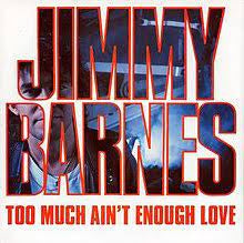 BARNES JIMMY-TOO MUCH AIN'T ENOUGH LOVE 12" EX COVER VG+