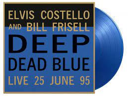 COSTELLO ELVIS & BILL FRISELL-DEEP DEAD BLUE BLUE VINYL LP *NEW* was $56.99 now...