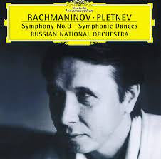RACHMANINOV-PLETNEV SYMPHONY NO 3 CD VG