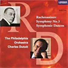 RACHMAMINOV-SYMPHONY NO3-SYMPHONIC DANCES CD VG