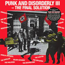 PUNK AND DISORDERLY VOLUME 3 THE FINAL SOLUTION-VARIOUS ARTISTS LP *NEW*
