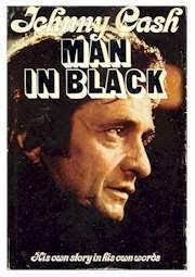 MAN IN BLACK-JOHNNY CASH 2ND HAND BOOK G