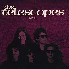 TELESCOPES THE-TASTE PURPLE VINYL LP EX COVER EX
