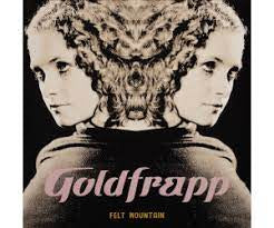 GOLDFRAPP-FELT MOUNTAIN WHITE VINYL LP NM COVER VG+