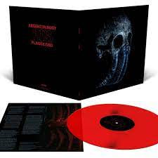 ABSENT IN BODY-PLAGUE GOD RED VINYL LP NM COVER EX