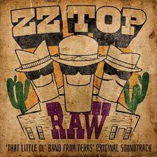 ZZ TOP-RAW "THAT LITTLE OL' BAND FROM TEXAS" OST TANGERINE VINYL LP *NEW*