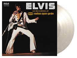 PRESLEY ELVIS-AS RECORDED AT MADISON SQUARE GARDEN WHITE MARBLED VINYL 2LP *NEW*