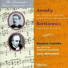 ARENSKY & BORTKIEWICZ-PIANO CONCERTOS STEPHEN COOMBS CD VG