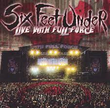 SIX FEET UNDER-LIVE WITH FULL FORCE CD+DVD  NM