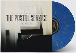 POSTAL SERVICE-GIVE UP BLUE/ SILVER VINYL LP *NEW*
