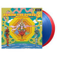 BEHIND THE DYKES 3-VARIOUS ARTISTS BLUE/ RED VINYL 2LP *NEW*