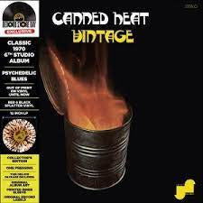 CANNED HEAT-VINTAGE ORANGE/ BLACK/ WHITE SPLATTER VINYL LP *NEW*
