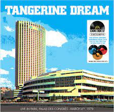 TANGERINE DREAM-LIVE IN PARIS PALAIS DES CONGRES BLUE/ RED/ ORANGE SPLIT VINYL 3LP BOX SET *NEW*