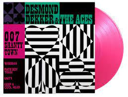 DEKKER DESMOND & THE ACES-007 SHANTY TOWN MAGENTA VINYL LP *NEW*