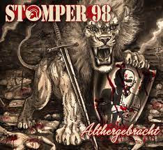 STOMPER 98-ALTHERGEBRACHT CLEAR/ BLACK/ RED SMOLE VINYL LP NM COVER EX