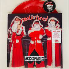 MOTORHEAD-ACE OF SPADES RED VINYL 12" EP NM COVER EX